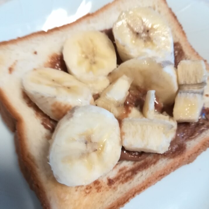 チョコとろーり♪バナナパン